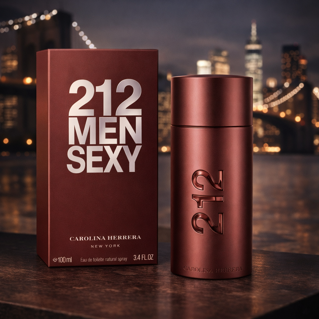 Carolina Herrera 212 Sexy Eau de Toilette pour Homme 100ml