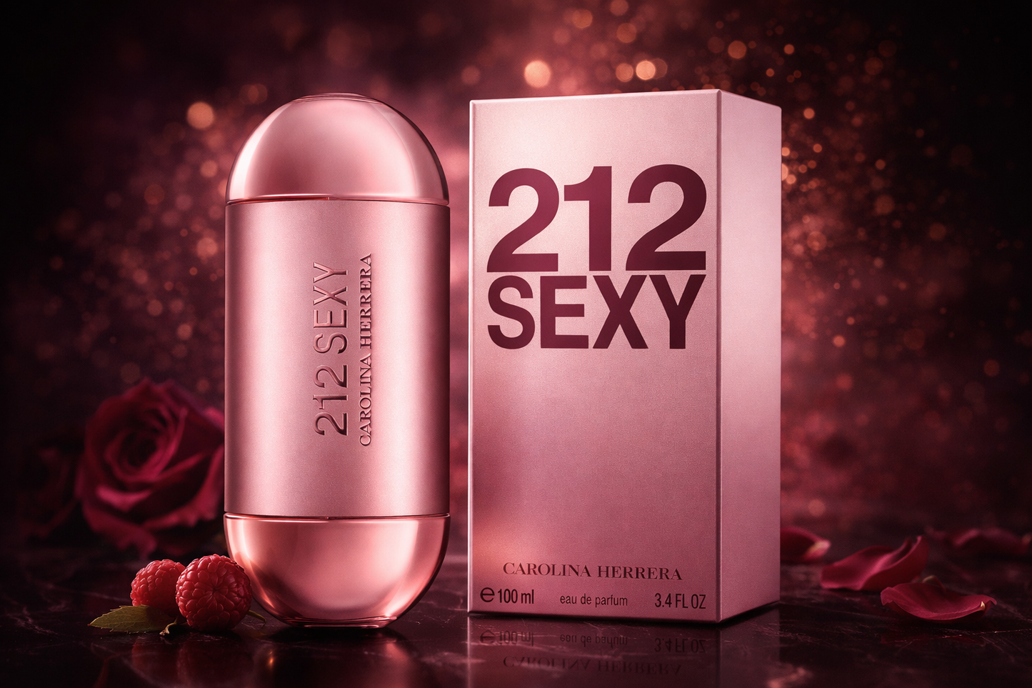 Carolina Herrera 212 Sexy Eau de Parfum Femme 100ML